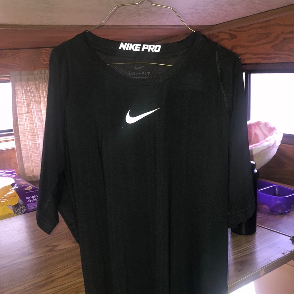 Nike Dri Fit Mesh Athletic Shirt